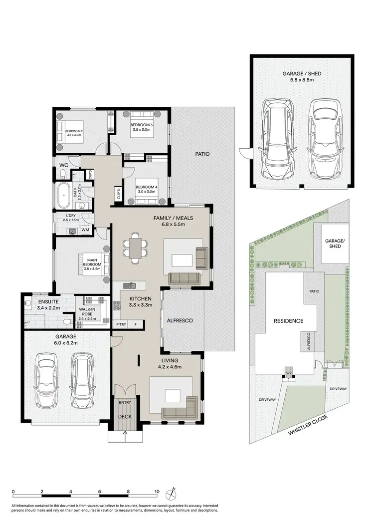 Floorplan of Homely house listing, 4 Whistler Close, Brown Hill VIC 3350