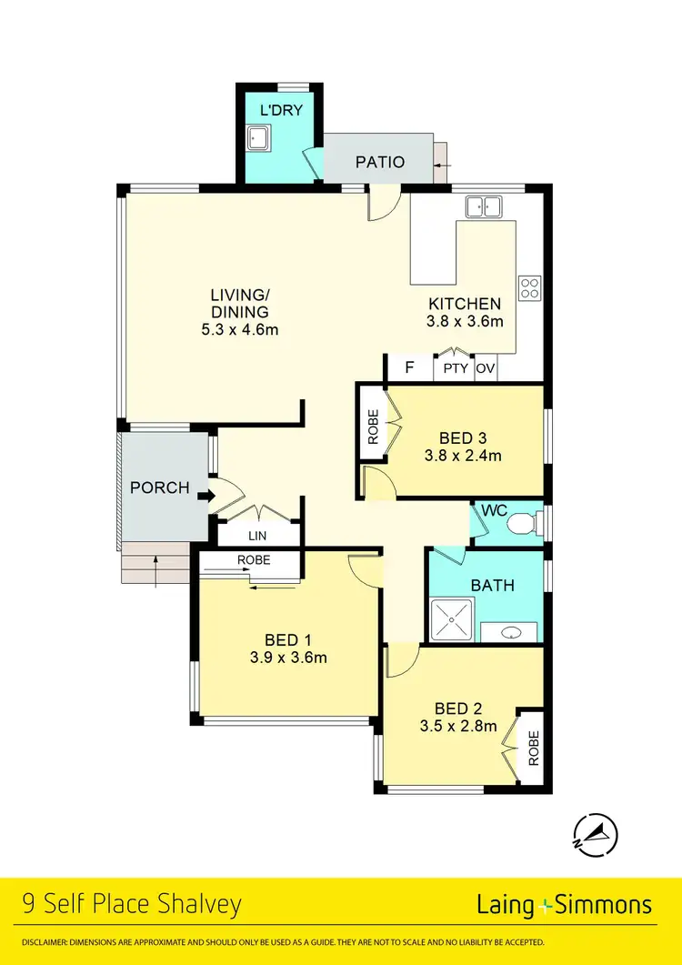 Floorplan of Homely house listing, 9 Self Place, Shalvey NSW 2770