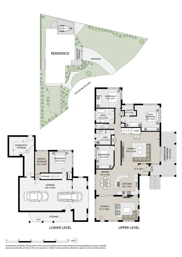 Floorplan of Homely house listing, 4 Cocos Palm Close, Boambee East NSW 2452