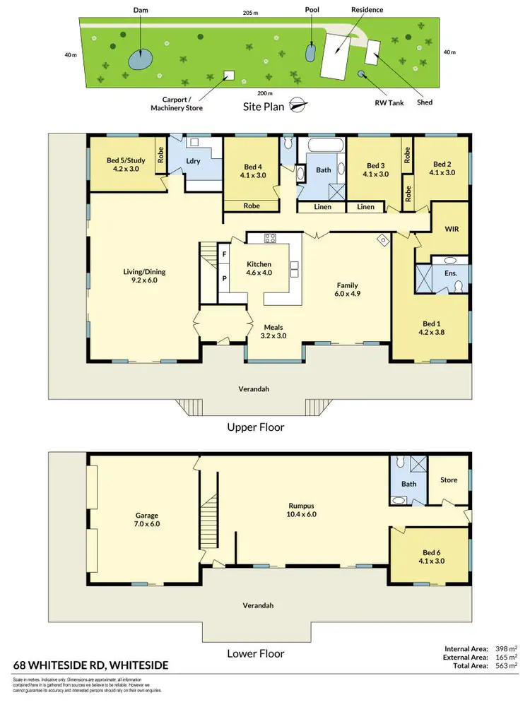 Floorplan of Homely house listing, 68 Whiteside Road, Whiteside QLD 4503