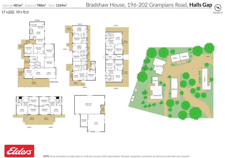 Floorplan of Homely villa listing, 196-202 Grampians Road, Halls Gap VIC 3381
