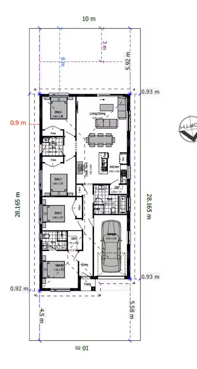 Floorplan of Homely house listing, Address available on request