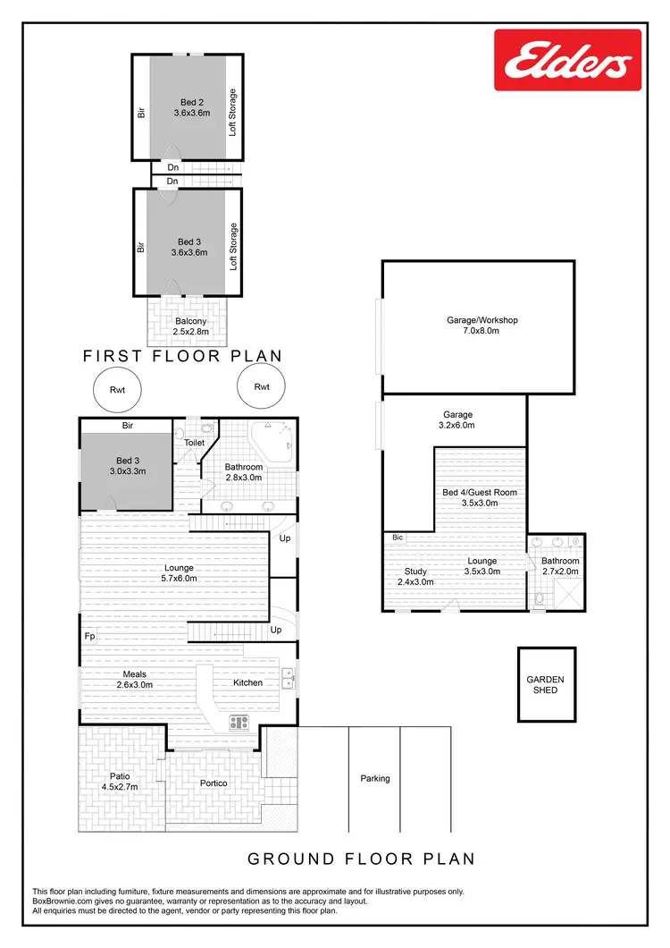 Floorplan of Homely house listing, 8 Bayview Terrace, Brownlow Ki SA 5223