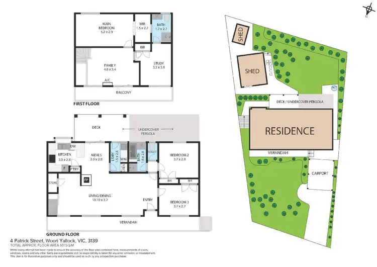 Floorplan of Homely house listing, 4 Patrick Street, Woori Yallock VIC 3139