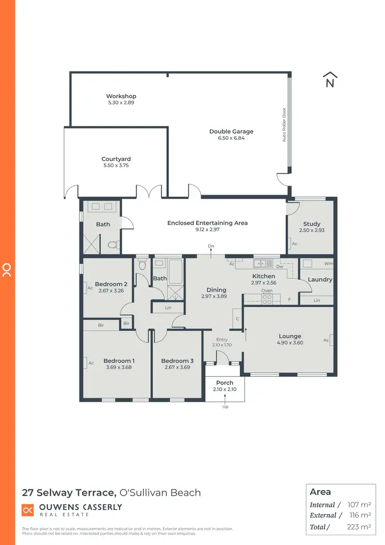Floorplan of Homely house listing, 27 Selway Terrace, O'sullivan Beach SA 5166