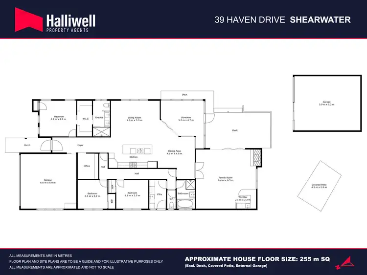 Floorplan of Homely house listing, 39 Haven Drive, Shearwater TAS 7307