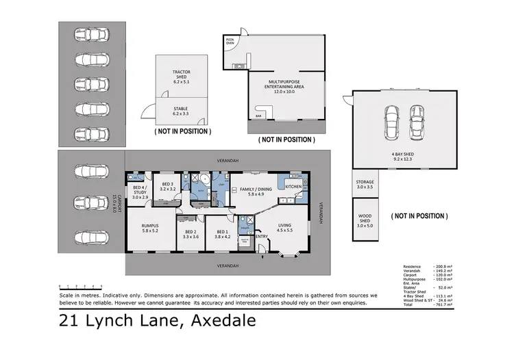 Floorplan of Homely house listing, 21 Lynch Lane, Axedale VIC 3551