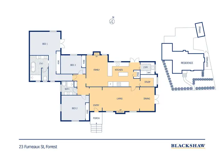 Floorplan of Homely house listing, 23 Furneaux Street, Forrest ACT 2603