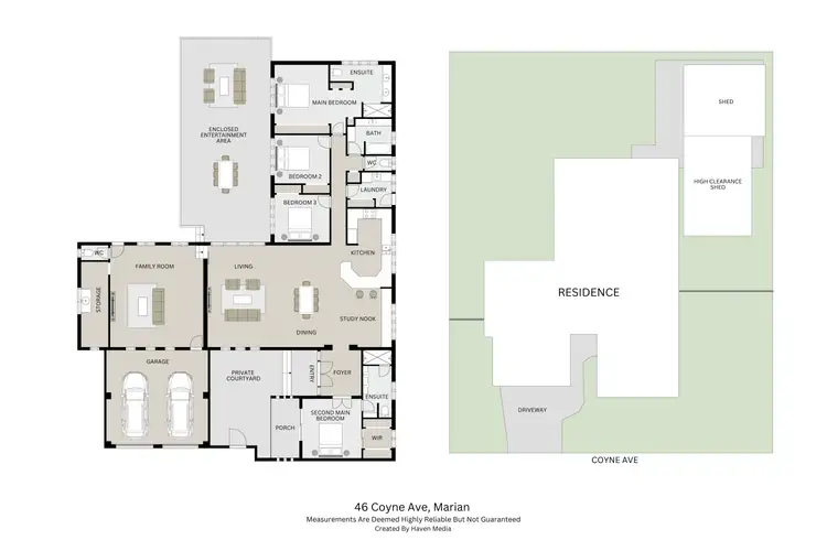 Floorplan of Homely house listing, 46 Coyne Avenue, Marian QLD 4753