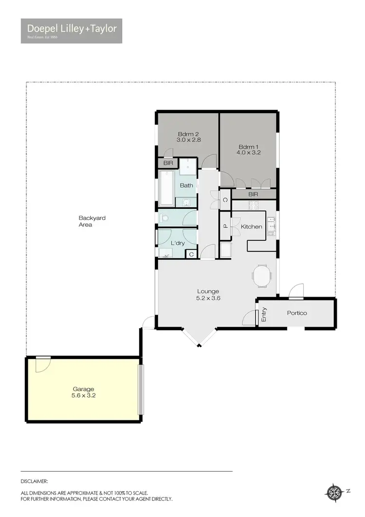Floorplan of Homely townhouse listing, 2/228 Albert Street, Sebastopol VIC 3356
