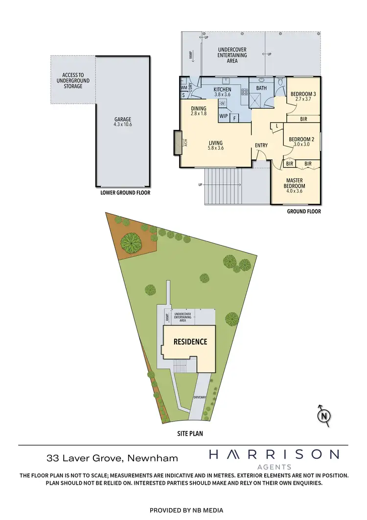 Floorplan of Homely house listing, 33 Laver Grove, Newnham TAS 7248