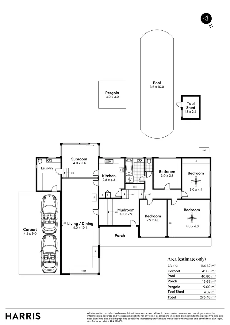 Floorplan of Homely house listing, 9 Kalyra Road, Belair SA 5052