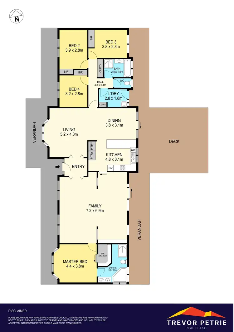 Floorplan of Homely house listing, 239 Post Office Road, Ross Creek VIC 3351