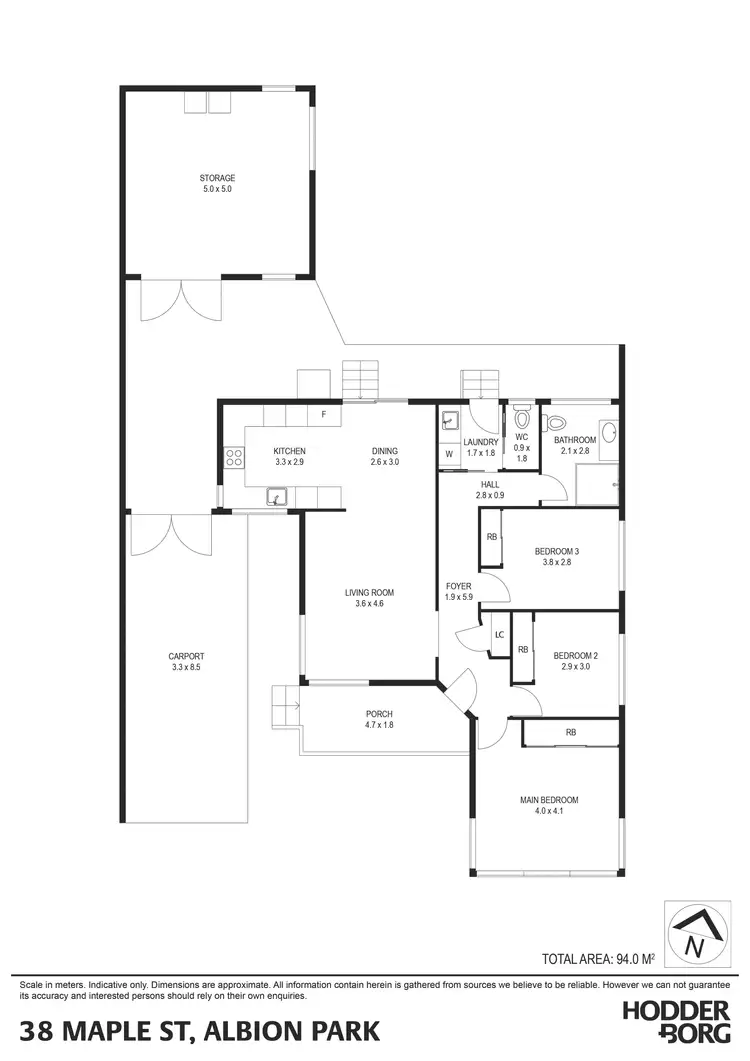 Floorplan of Homely house listing, 38 Maple Street, Albion Park Rail NSW 2527