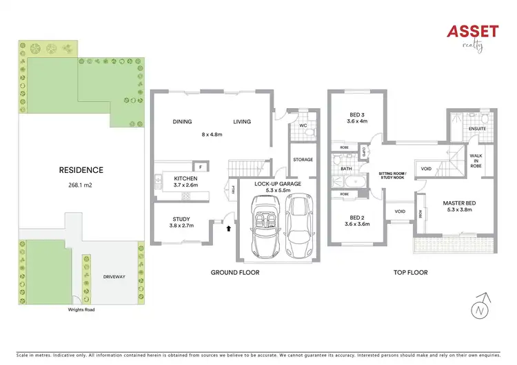 Floorplan of Homely townhouse listing, 82 Wrights Road, Kellyville NSW 2155