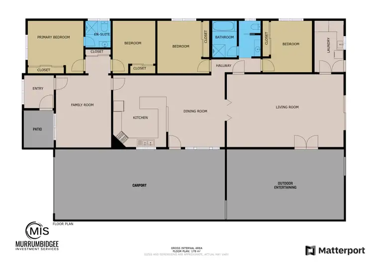 Floorplan of Homely house listing, 63 Currawang Avenue, Leeton NSW 2705