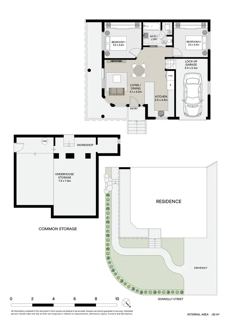 Floorplan of Homely villa listing, 2 Donnelly Street, Putney NSW 2112