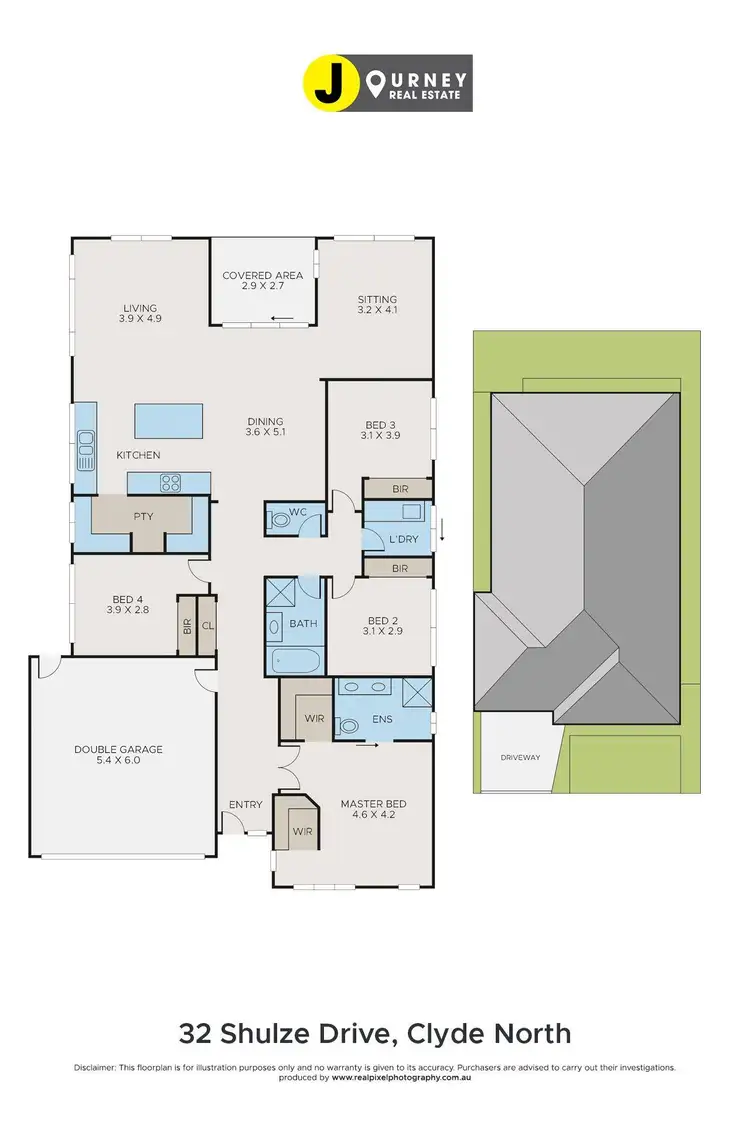 Floorplan of Homely house listing, 32 Shulze Drive, Clyde North VIC 3978