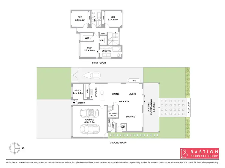 Floorplan of Homely house listing, 7 Kilduff Street, Watson ACT 2602