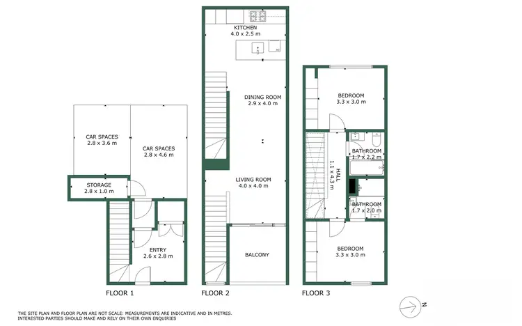 Floorplan of Homely townhouse listing, 12/14 Burnley Street, Richmond VIC 3121