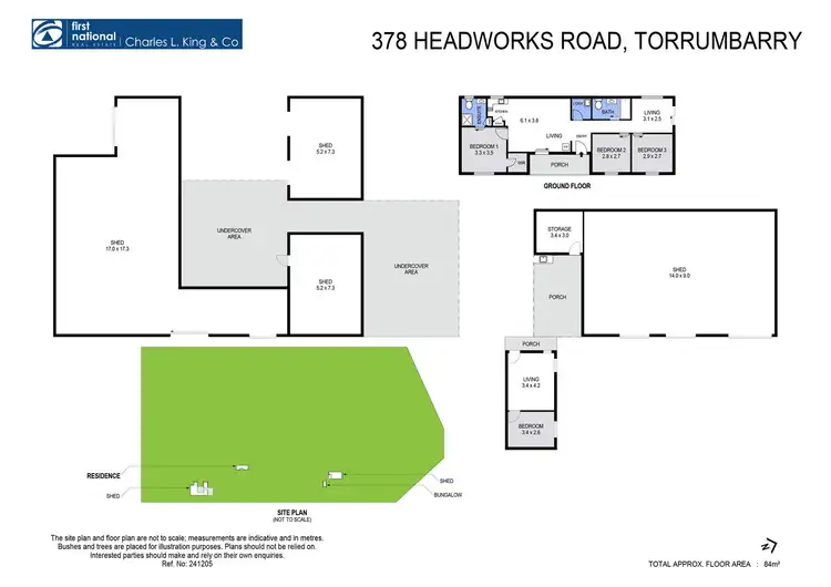 Floorplan of Homely land listing, 379 Headworks Road, Torrumbarry VIC 3562
