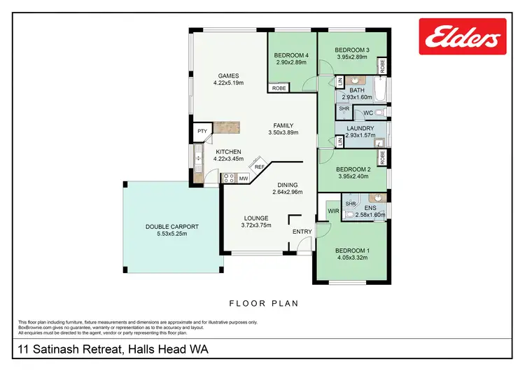 Floorplan of Homely house listing, 11 Satinash Retreat, Halls Head WA 6210