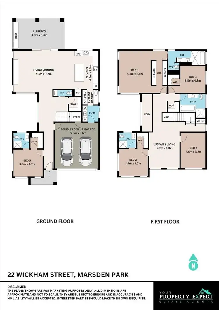 Floorplan of Homely house listing, 22 Wickham Street, Marsden Park NSW 2765