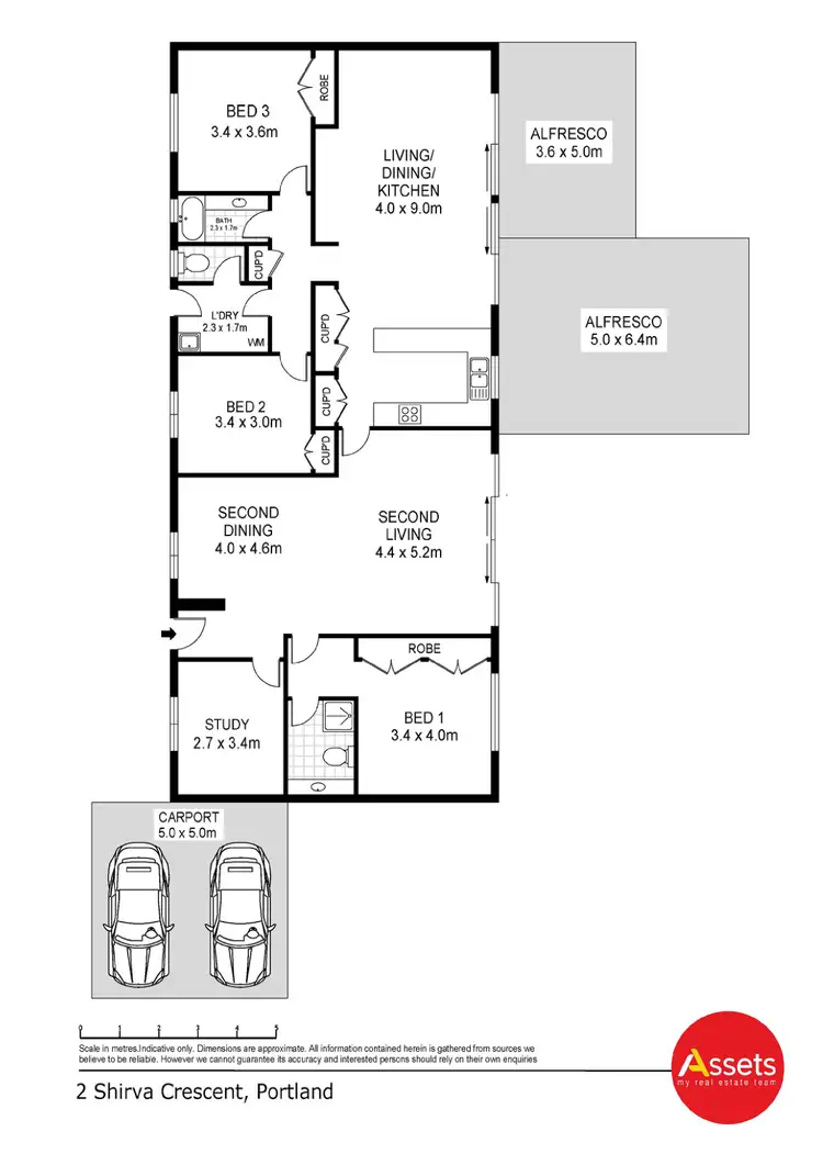 Floorplan of Homely house listing, 2 Shirva Crescent, Portland VIC 3305