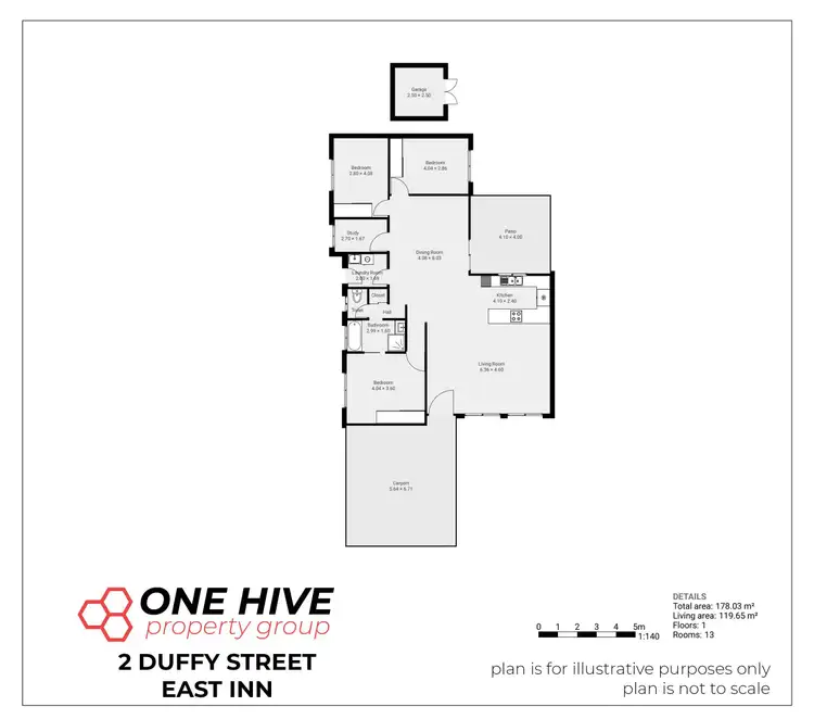 Floorplan of Homely house listing, 2 Duffy Street, Webb QLD 4860
