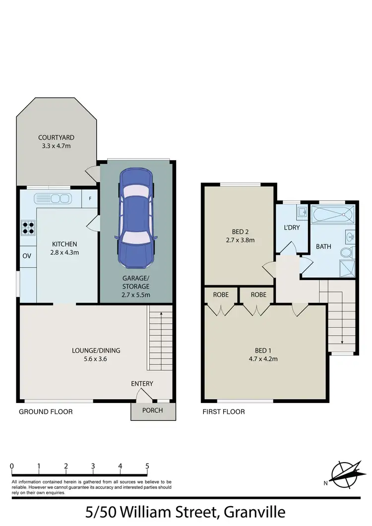 Floorplan of Homely house listing, 5/50 William Street, Granville NSW 2142