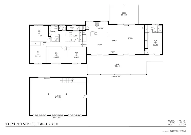 Floorplan of Homely house listing, 10 Cygnet Street, Island Beach SA 5222