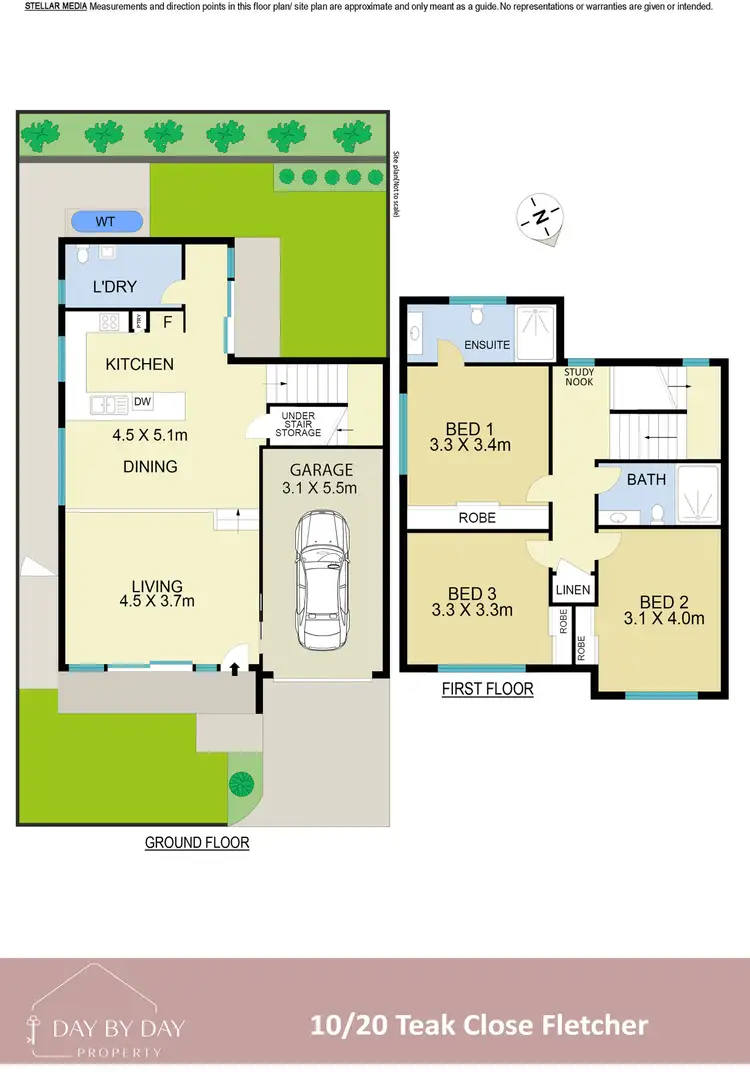 Floorplan of Homely unit listing, 10/20 Teak Close, Fletcher NSW 2287