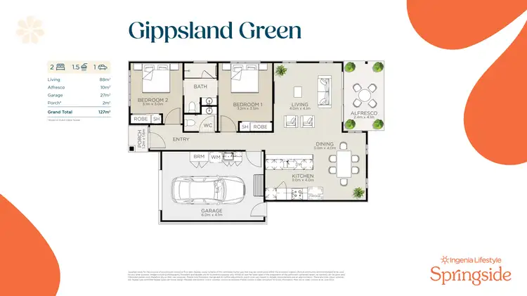Floorplan of Homely house listing, Gippsland/49 Lithgow Street, Beveridge VIC 3753