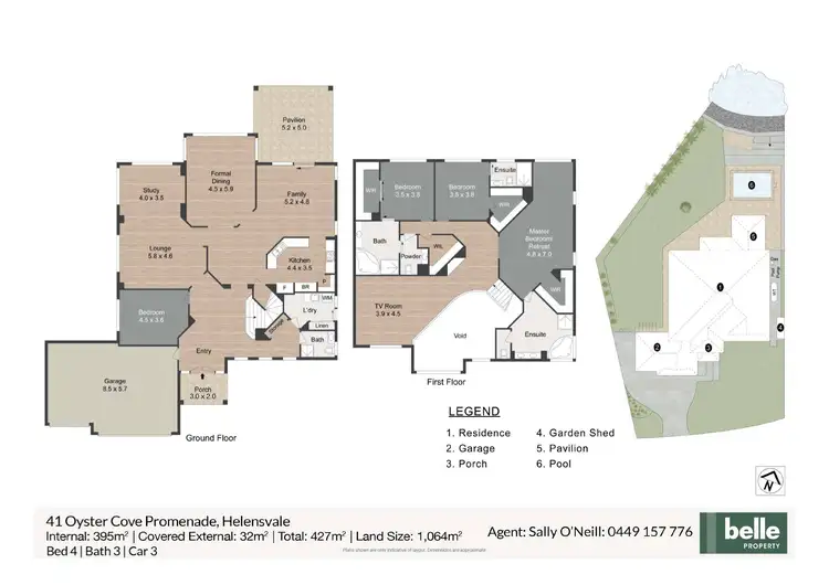 Floorplan of Homely house listing, 41 Oyster Cove Promenade, Helensvale QLD 4212