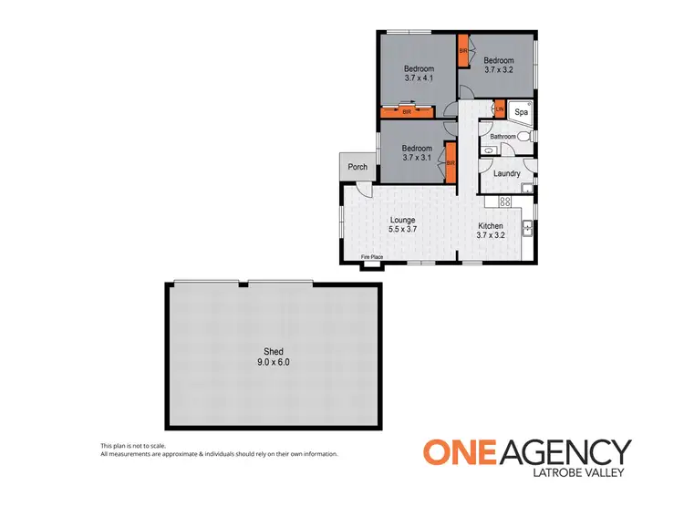 Floorplan of Homely house listing, 6 Dempsey Court, Morwell VIC 3840