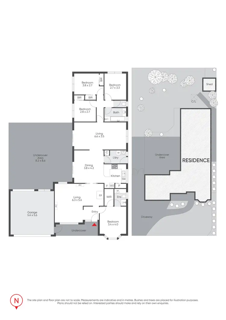 Floorplan of Homely house listing, 27 Cahill Drive, Brookfield VIC 3338