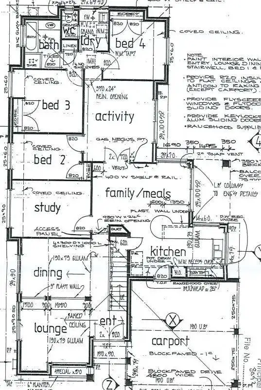 Floorplan of Homely house listing, 8 Darter Place, Halls Head WA 6210