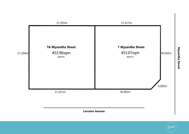 Floorplan of Homely land listing, 7A Myzantha Street, Lockleys SA 5032