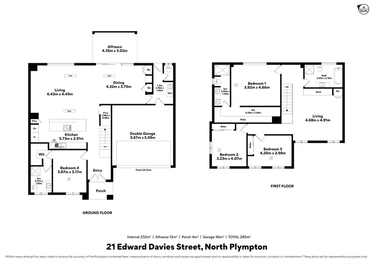 Floorplan of Homely house listing, 21 Edward Davies Street, North Plympton SA 5037