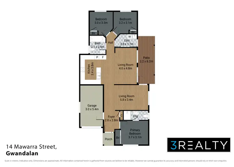 Floorplan of Homely house listing, 14 Mawarra Street, Gwandalan NSW 2259
