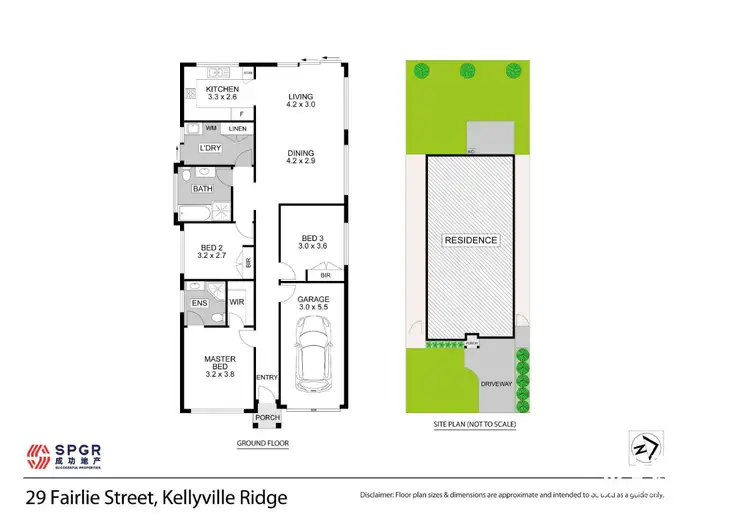 Floorplan of Homely house listing, 29 Fairlie Street, Kellyville Ridge NSW 2155