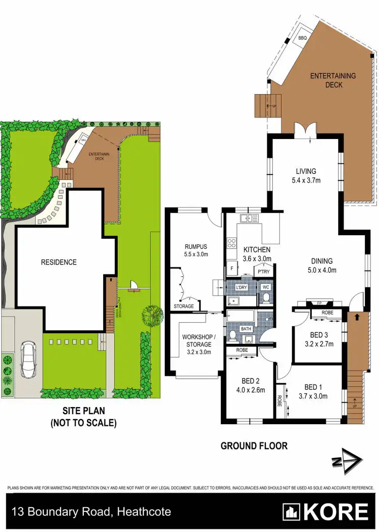 Floorplan of Homely house listing, 13 Boundary Road, Heathcote NSW 2233