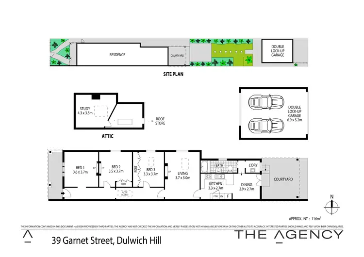 Floorplan of Homely house listing, 39 Garnet Street, Dulwich Hill NSW 2203