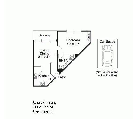Floorplan of Homely apartment listing, 18/25 Barkly Street, Carlton VIC 3053