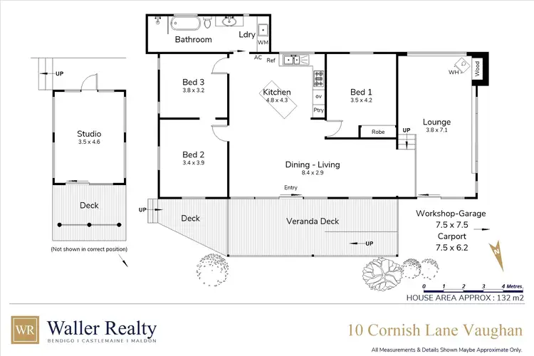 Floorplan of Homely house listing, 10 Cornish Lane, Vaughan VIC 3451