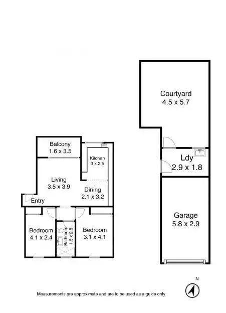 Floorplan of Homely apartment listing, 7/15 Mary Street, Merewether NSW 2291