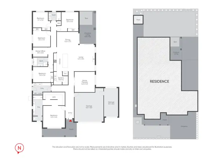 Floorplan of Homely house listing, 21 Marong Avenue, Eynesbury VIC 3338