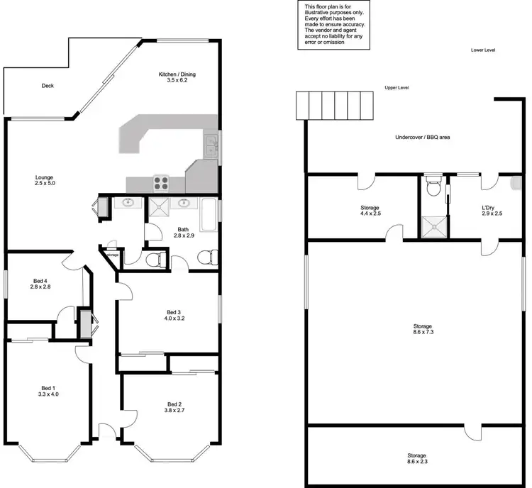 Floorplan of Homely house listing, 5 Morialta Crescent, Port Lincoln SA 5606