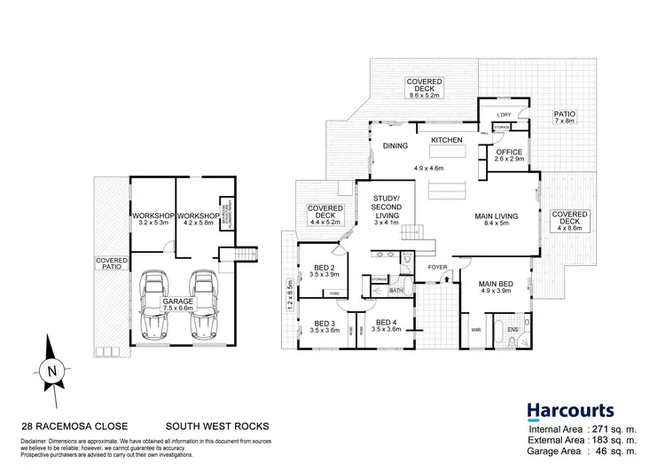 Floorplan of Homely house listing, 28 Racemosa Circuit, South West Rocks NSW 2431