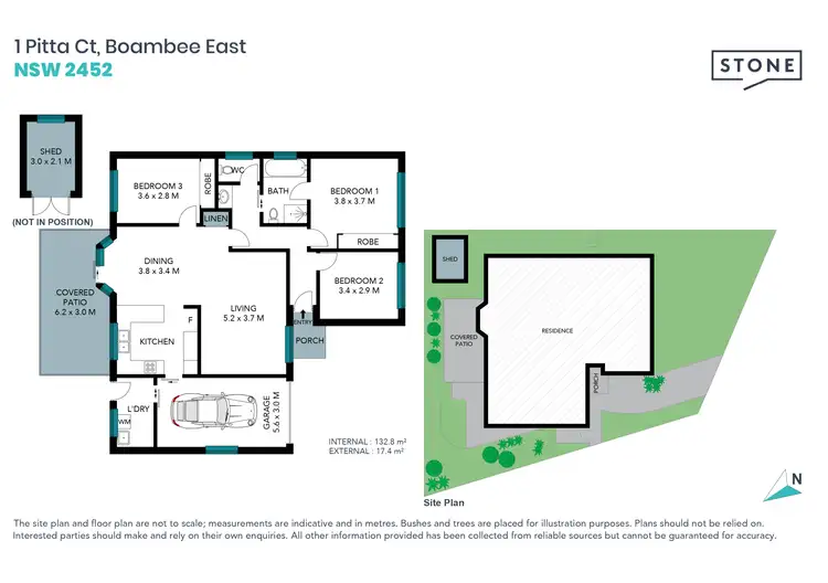 Floorplan of Homely house listing, 1 Pitta Court, Boambee East NSW 2452
